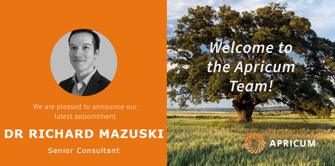 Apricum welcomes Dr. Richard Mazuski to its London team
