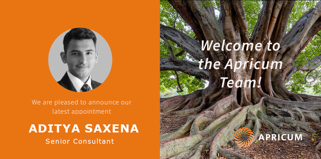 Apricum strengthens its Berlin consulting team with the addition of Aditya Saxena