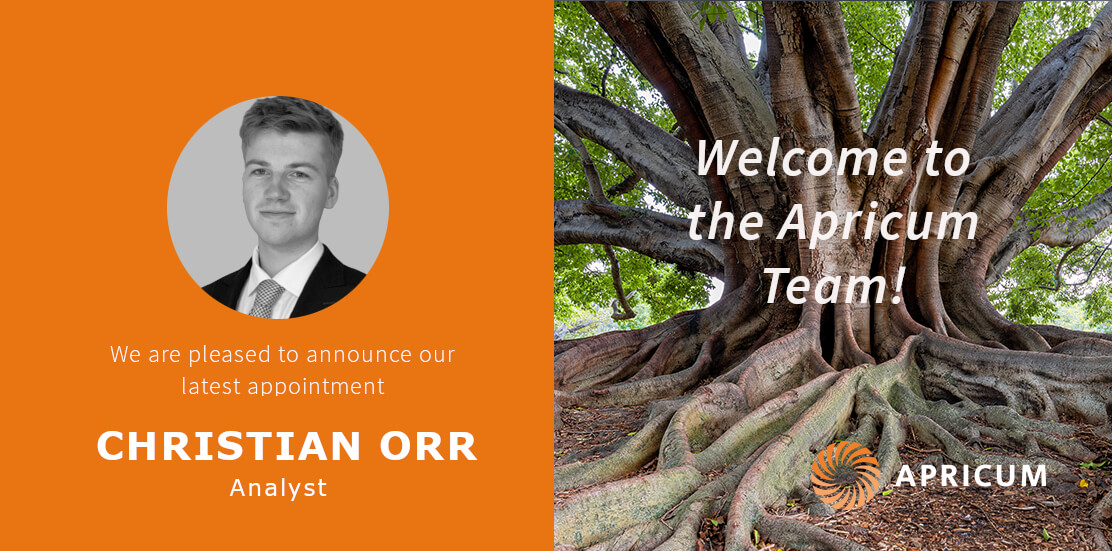Apricum’s London office grows with the arrival of analyst Christian Orr
