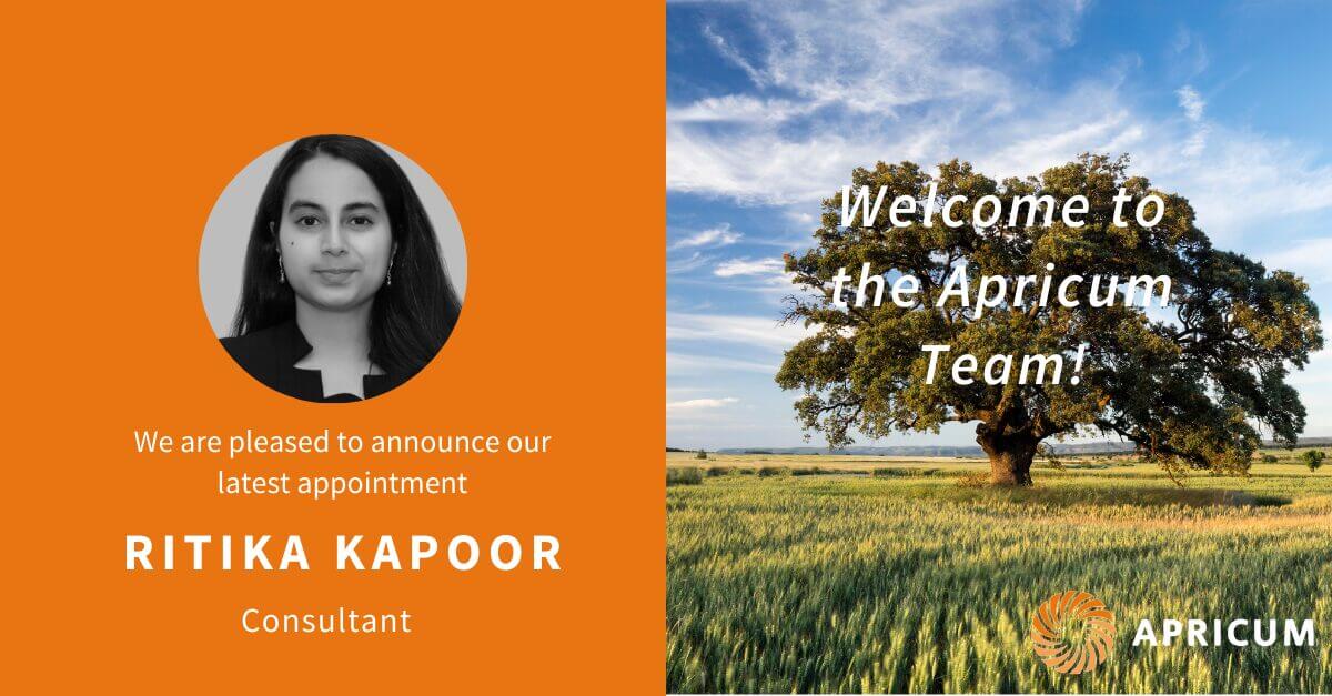 Apricum is pleased to welcome Consultant Ritika Kapoor to its Berlin strategy consulting team
