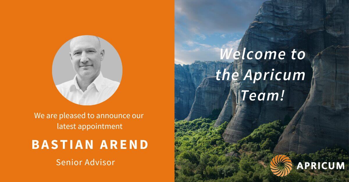 Apricum welcomes solar entrepreneur Bastian Arend to its senior advisor team