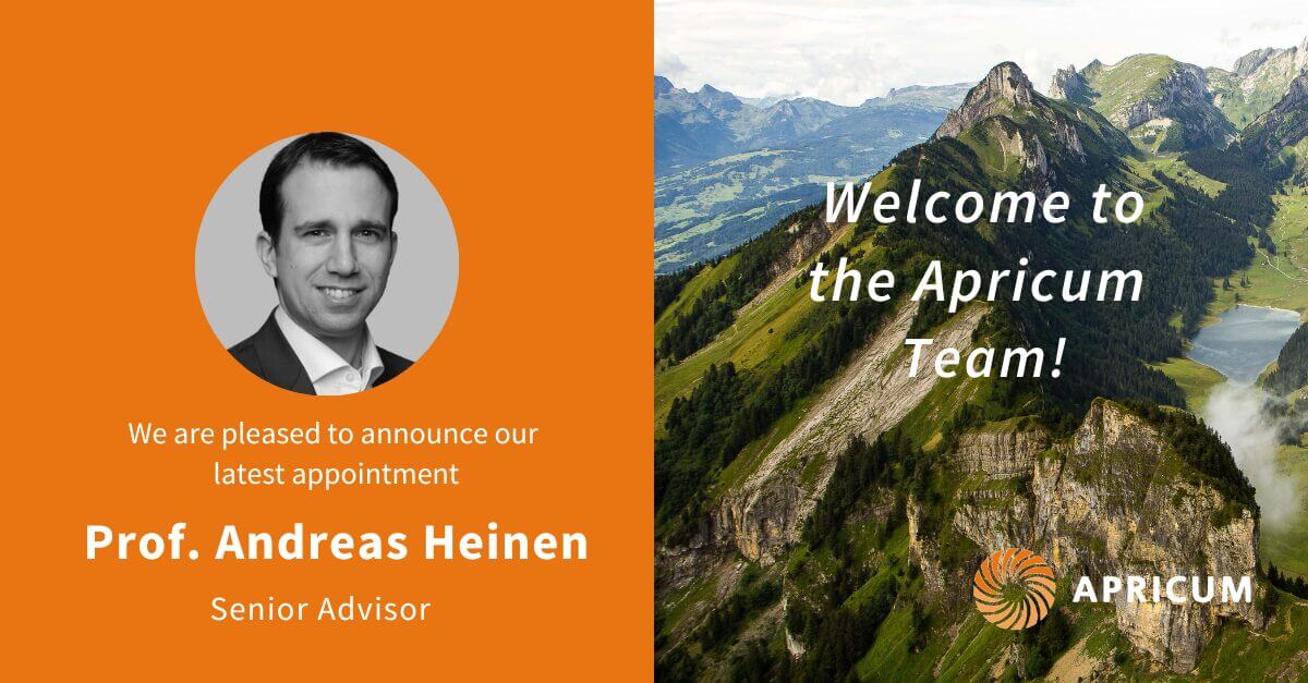Apricum welcomes energy markets and digital transformation expert Prof. Andreas Heinen to its senior advisor team
