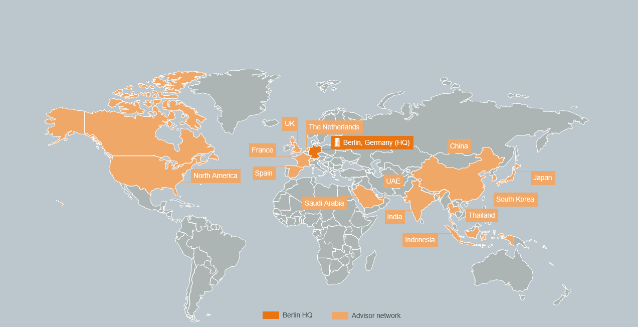 Apricum's global network of experts
