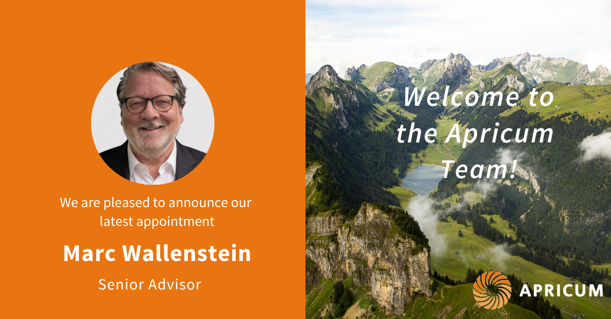 Apricum appoints energy transition finance expert Marc Wallenstein as Senior Advisor
